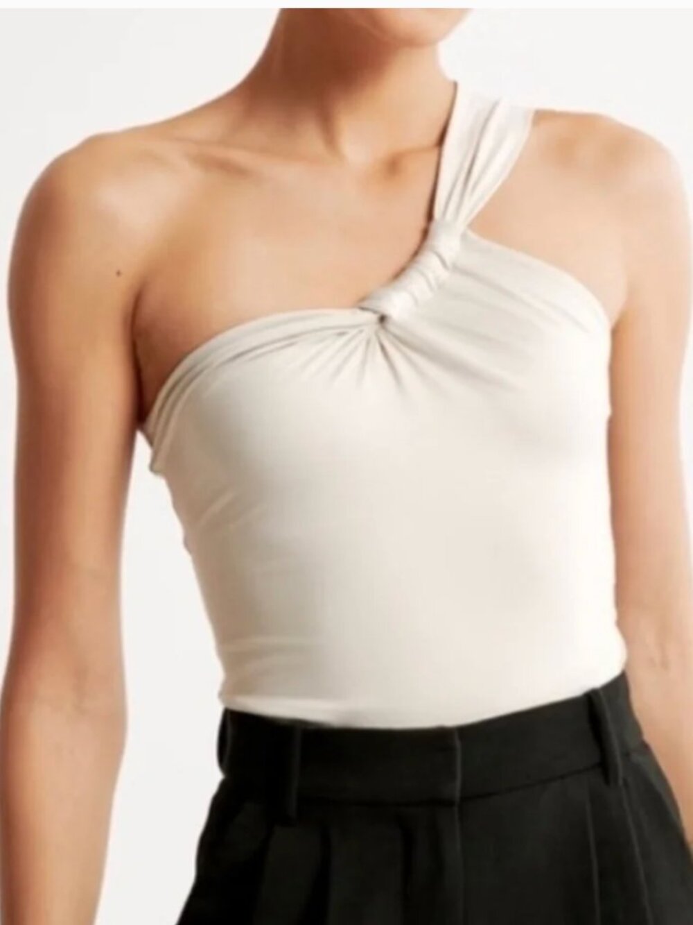 Abercrombie & Fitch knotted asymmetrical tank top